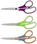 AmazonBasics Multipurpose Scissors - 3-Pack