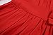 Bonny Billy Girls Long Sleeve Solid Pleated A-Line Children Dress with Bow 10-11 Years Red