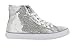 Gotta Flurt Hi Disco II Lace Up Top Sneaker, Silver, 9