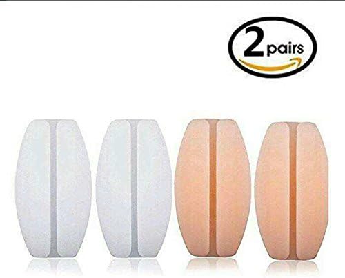 4PCS Soft Silicone Bra Strap Cushions Holder Non-Slip Shoulder Protectors Pads
