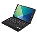 Tab A 10.1 with S pen keyboard case, KuGi Tab A 10.1 P580 case with keyboard - Ultra-thin Detachable Bluetooth Keyboard Stand Case for Samsung Galaxy Tab A 10.1 with S pen P580 tablet (Black)