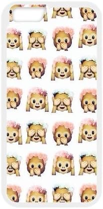 Cute Monkey Emoji DIY Phone Case for Iphone6 4.7",Cute Monkey Emoji custom phone case