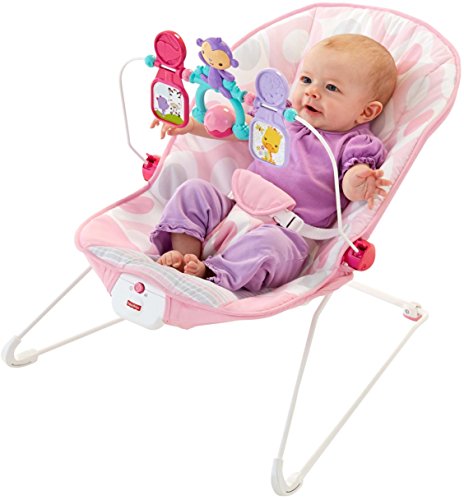1 Fisher+Price+Babys+Bouncer+Pink+Ellipse