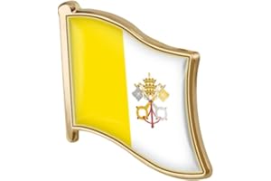 vmcoatdu Country Flag Pin Badge International Travel Brooch Metal Alloy Souvenir Pin for Hat Clothes Backpack