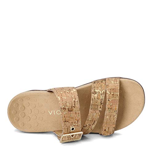 Vionic Women's Rest Skylar Slide Sandal Adjustable Walking Sandals