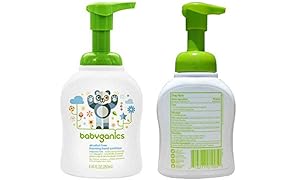 Babyganics Alcohol-Free Foaming Hand Sanitizer, Fragrance Free, 8.45oz Pump Bottle