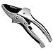 Gelindo Pruning Shears with Sharp Carbon SK-5 Steel Blade - Less Effort - Anti Slip Rubber Handles - Simple Unlocking Mechanism - Perfect for Apple Trees, Roses & Hedges