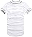 Hip-hop Unisex La Street Baseball Punk Rap Shirt