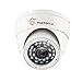 TIGERSECU Full HD 1080P Indoor Dome Security Camera, 50 Feet Night Vision, 2.0mp, Power Supply and coaxial Video Cable are not Included