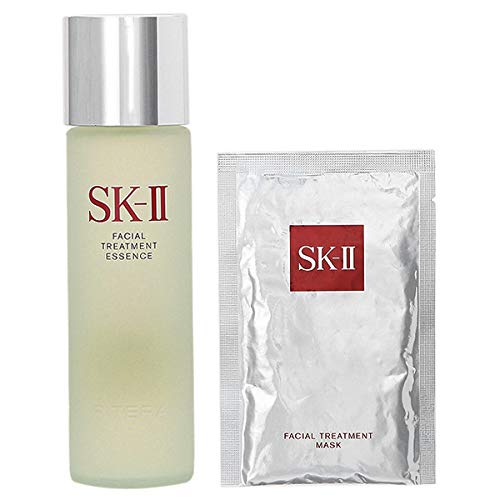 21新春福袋 フェイスケアセット B07n428y8s フェイシャルトリートメントマスク 230ml 1枚 エスケーツー Sk Ii セット フェイシャルトリートメントエッセンス 特別価格