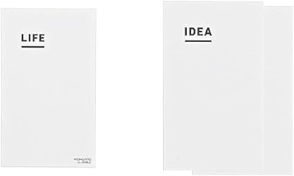 Amazon セット買い コクヨ ジブン手帳 Mini Life ニ Jcml3 ジブン手帳 Idea 2冊パック ニ Jca3 文房具 オフィス用品 文房具 オフィス用品