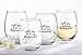 Kate Aspen Will You Be My Bridesmaid Pink Heart Stemless Wine Glass (Set of 4) 15 Oz.