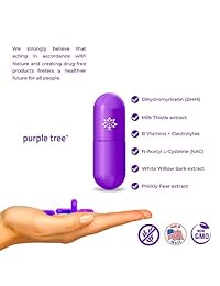 Almohadas de curación y prevención para árbol morado de dihidromiricetina (DHM), N-acetil-L-Cysteine...