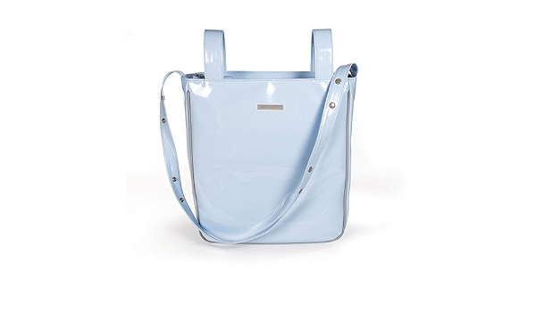 Pasito A Pasito - Bolsa Panera Charol Azul Tweed Baby (Tw) : Amazon.es: Bebé