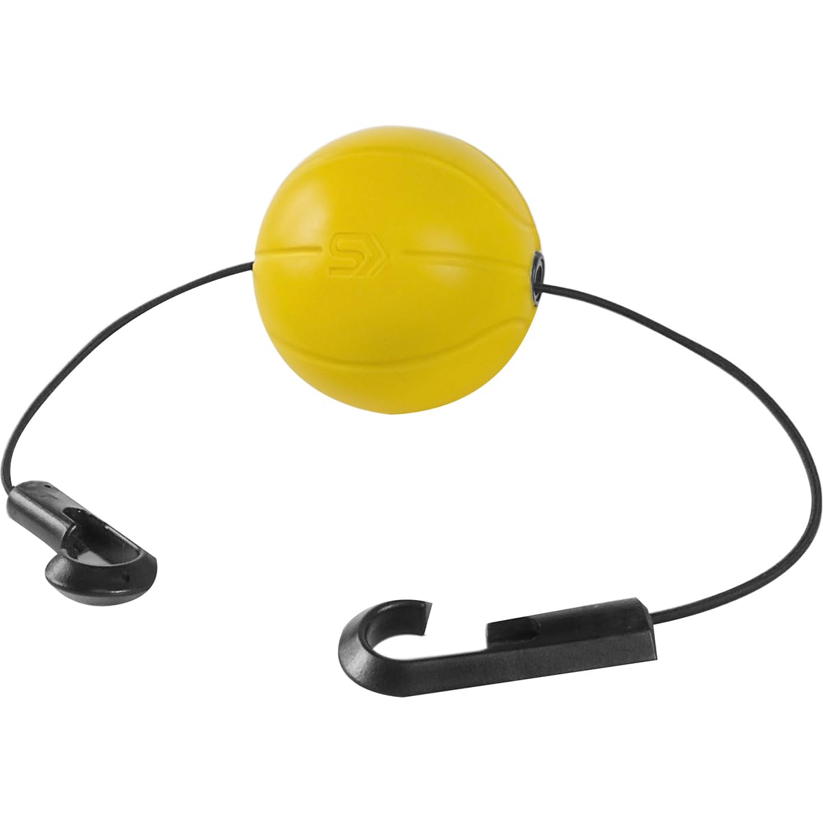 SKLZ Basketball Shooting Trainer, Improve Accuracy with Visual Target,Lightweight, Compact Design,Easy Tool-Free Attachment, Ideal for Indoor/Outdoor Use - 20cm Diameter Ball, Yellow