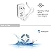 Strip Lights White, Tenmiro Touch Dimmable Control LED Waterproof Light Strips,12V UL Power Adapter 16.4 ft/5m 300 Unit SMD 2835 LED,6000K Daylight White Cabinet Bathroom Party Light