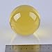 LONGWIN 60mm(2.3 inch) Magic Crystal Healing Ball Glass Sphere (Yellow)