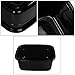 Anbers 14 Quart Dish Pan, Black, 4-Pack