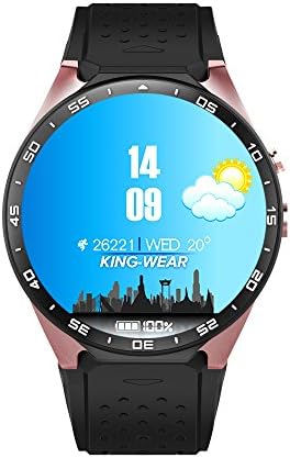 KW88 3G WIFI Smartwatch ,MTK6580,RAM 512MB + ROM 4GB(Gold)