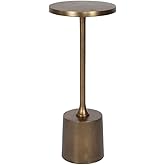 Uttermost Sanaga - 24.5 inch Drink Table - 10 inches Wide by 10 inches deep
