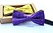 Zakka Republic 6pc Adjustable Pre-tied Mens Bow Tie Accessory Set (MBT-02)