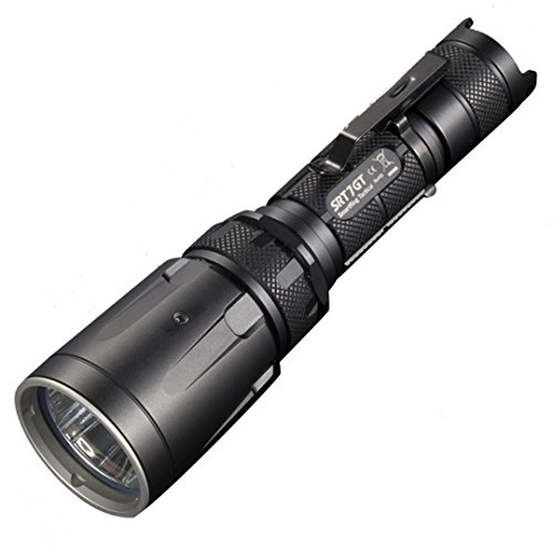 NITECORE SRT7GT 1000 Lm Red/Green/Blue/UV Smartring Tactical Flashlight, Black