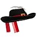 Jacobson Hat Company Black Felt Musketeer Hat