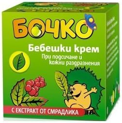 Bochko Baby Cream for Diaper Rash and Skin Irritations with Smoke Tree Extract and Zinc Oxide 40ml by Bochko