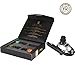 Essential Oils Aromatherapy Gift Set with Aroma Car Diffuser by Living Beatitudes ● 100% Pure Therapeutic Grade 4x10ml (Eucalyptus, Lemongrass, Orange, Pine)