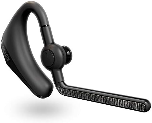 Bluetooth Headset 5.0, Hands Free Wireless Bluetooth Earpiece Earbuds Headphones with Microphone for Drivers Driving Talking/Music – Compatible with Cell Phones(Update Version)