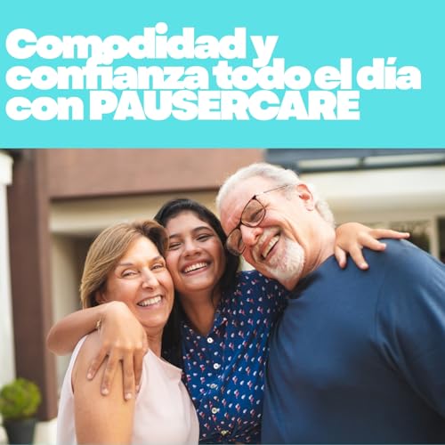 PAUSERCARE Unisex Adult Diaper Panty | Super Absorbents for Severe Incontinence | Men & Women | 15 Disposable Units | Maximum Discrete Protection | Day and Night SIZE M-L