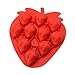 1 X Strawberry Mold Silicone Mold Cake Tools Cookie Cutter Ice Molds Cake Mould Bakeware Tools