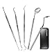 Dental Tools Oral Care - by Dermatool Plaque and Tartar Remover Scaler for teeth whitening Bonus Gum Stimulator