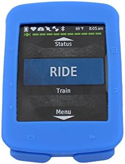 Garmin Edge 520 Cycle Computers Protective Silicone Case screen protector blue