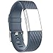iGK For Fitbit Charge 2 Bands, Adjustable Replacement Bands with Metal Clasp for Fitbit Charge 2 Wristbands Special Edition Slate Small