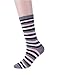 6 Pairs Womens Crew Socks Cotton Socks Fun Novelty Socks Casual Socks Pattern Stripe Polka Dot Owl