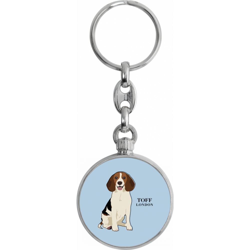 Toff London Beagle Dog Keyring