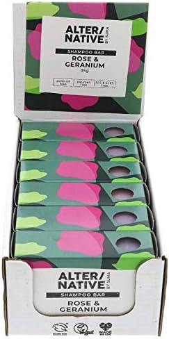 Alter/Native Rose and Geranium Shampoo Bar, 95 g, 95 g (Pack of 1)