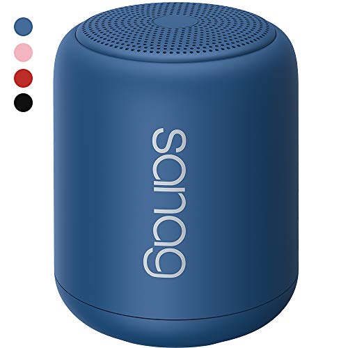 Bluetooth Speaker,Portable Wireless Bluetooth Speakers with Loud HD Sound and Rich Bass,IPX5 Waterproof,Handsfree Call,TF Card Support,Built-in-Mic,for Phones,Tablets,Computer and More (Blue)