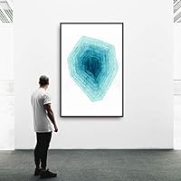 Framed Canvas Wall Art Beautiful Leaves Canvas Prints Home Artwork Decoration for Living Room,Bedroom - 16x24 inches