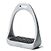 Compositi Reflex 3D Swivel Action Wide Track Stirrups, Grey, 4.75thumb 3