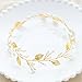 Artio Wedding Hair Vine Accessory Bridal Headpiece for Bride and Bridesmaids (Gold)