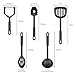 hOmeLabs 15 Piece Nonstick Cookware Set - Multi Quart Aluminum Kitchen Pots and Pans Set with Nonstick BPA Free Nylon Cooking Utensils - Oven Safe Basics Non Stick Sauce Pot and Fry Pan Set - Black