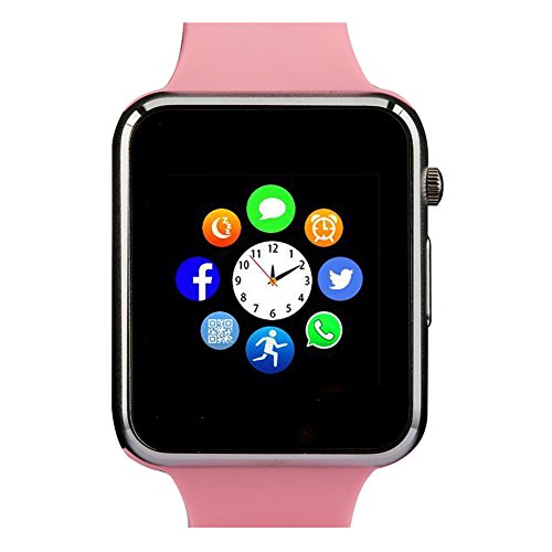 Smart Watch with Bluetooth Camera Music Player for IOS iPhone, Android Samsung HTC Sony LG Huawei Smartphones