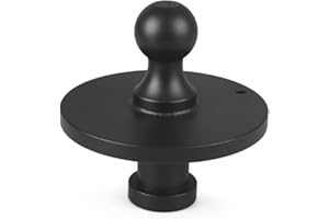 DYNO RACING 5th Wheel Gooseneck Ball Hitch Adapter 2-5/16'' Kingpin to Towing Receiver 2085295 Fit for Tractor or Trailer Fifth Wheels Load Capacity 30000lbs