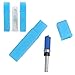 QLOUNI 3pcs Router Bit Set Double Straight Flute Flush Trim 1/4 Inch Shank Trim Bit Template Cutter 1/2