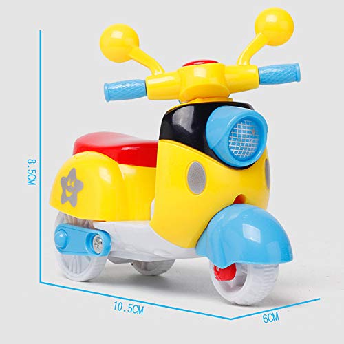Sunny&Love 2018 Mini Motorcycle Toy Fun Creative Inertia Motorcycle Early Model Educational Toys (Random)