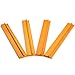 Yellow Mountain Imports Classic Wooden Mahjong Game Racks, 18 Inches - Set of 4 Mahogany Color Racks (Racks Only Set)