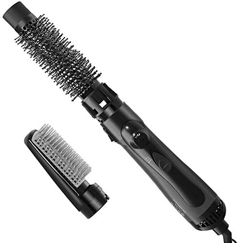One Step Hair Dryer And Styler, Blow Dryer Brush, Hot Air Brush,3 in 1 Hair Dryers Brush And Volumizer, Electric Hair Brush Blow Dryer, Straightener & Curler Brush Reduce Frizz And Knotting (black)