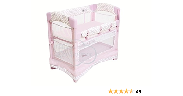 mini ezee bedside crib with mattress